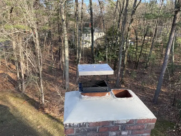 Chimney crown and cap repair near Boston