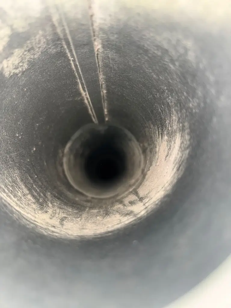Dryer vent airflow verified after cleaning in Lexington MA