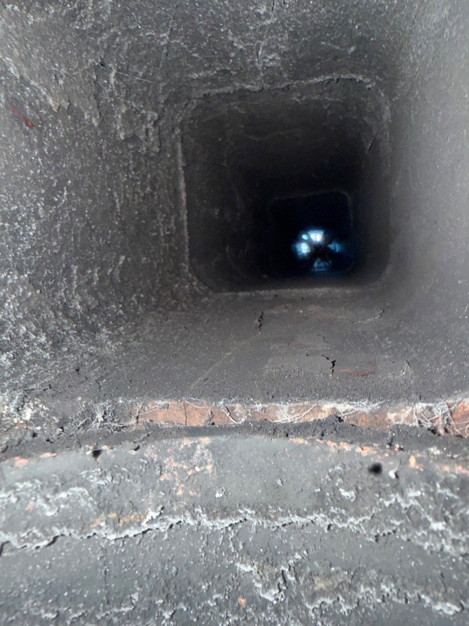 Stove chimney flue after cleaning in Marblehead MA